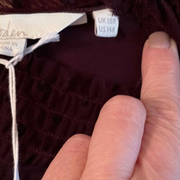 Boden Midi Dress - 14 - Picture 6 of 6